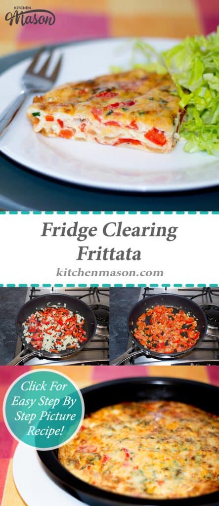 Fridge Clearing Frittata | Egg | Omelette | Quick | Easy | Lunch