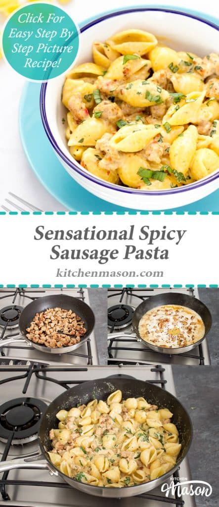 Spicy Sausage Pasta | Quick | Easy | 20 Minute | Comfort Food