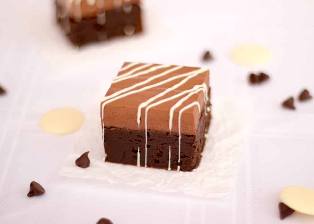 Incredible Chocolate Mousse Brownies | Gooey | Dessert