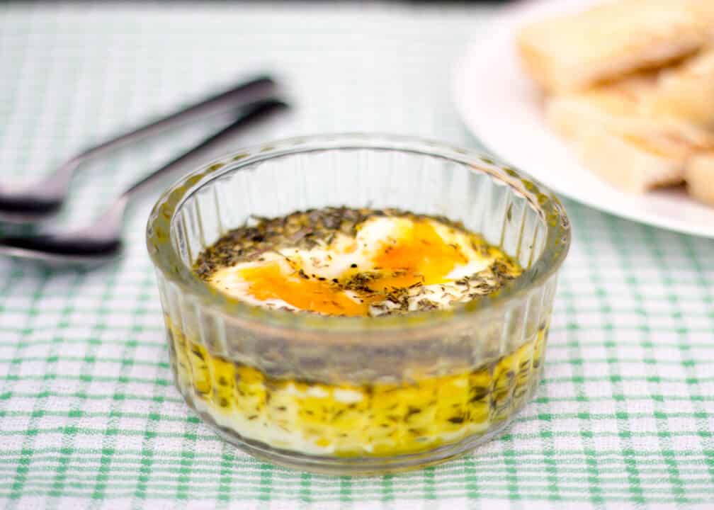Thyme Baked Eggs | Easy | Delicious | Quick | Healthy | Breakfast