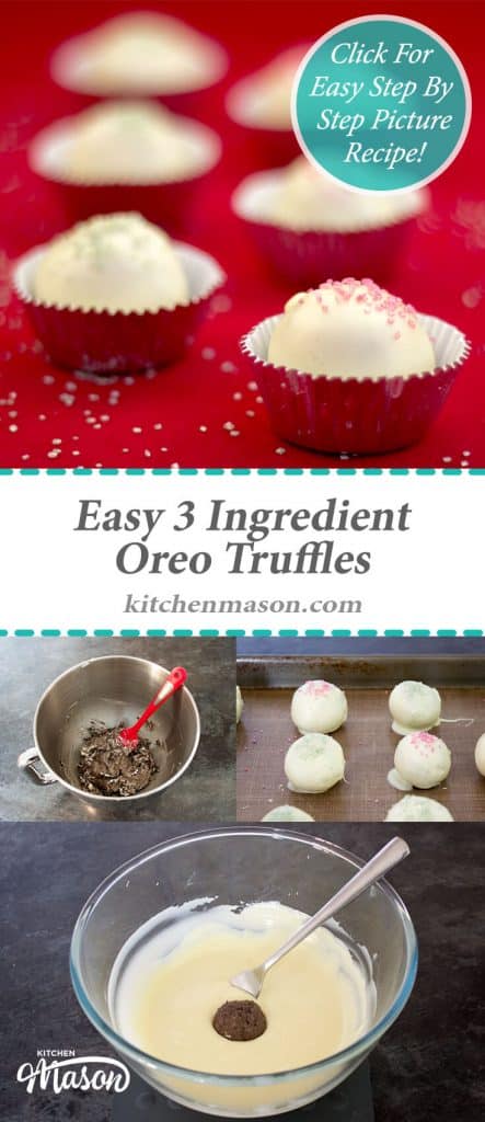 Easy 3 Ingredient Oreo Truffles | White Chocolate | Christmas | Gift