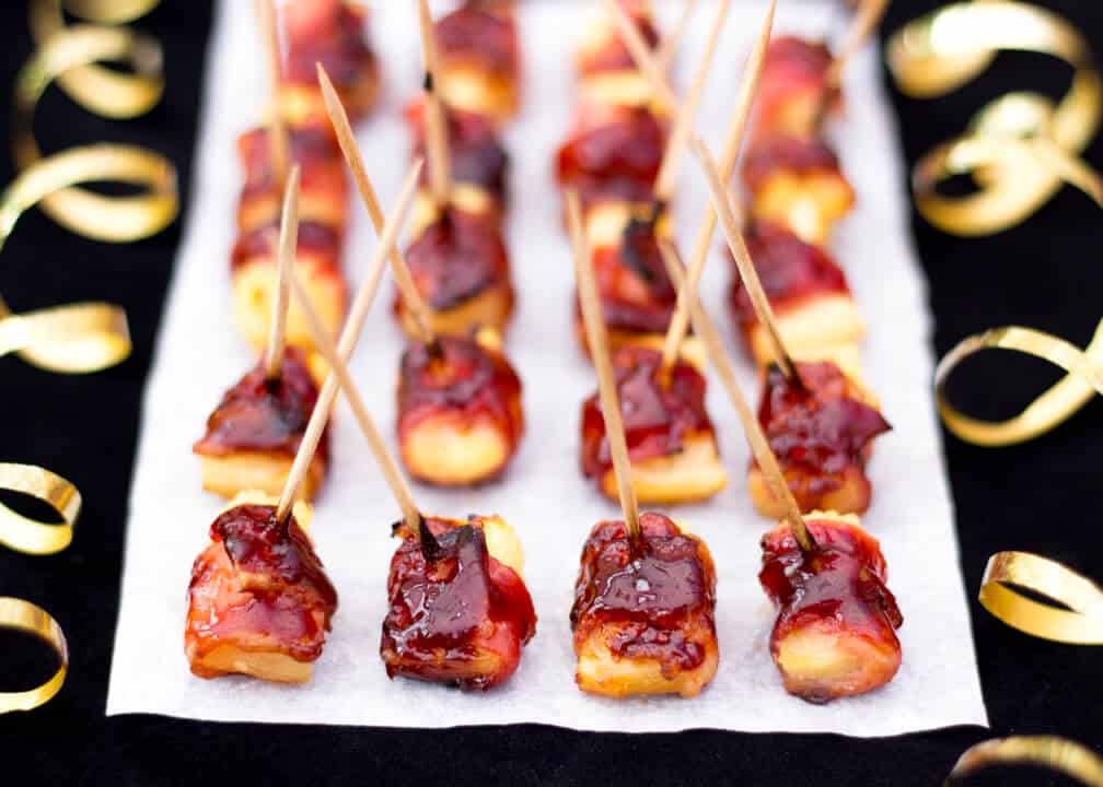 BBQ Bacon Pineapple Bites | Party Food | Easy | Christmas | New Year
