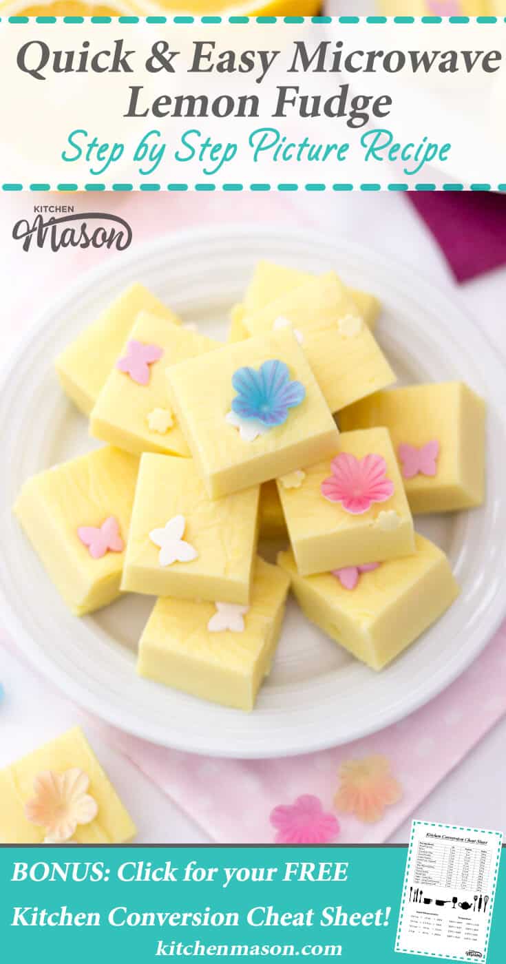 Lemon Fudge | Microwave | Mothers Day | Easy | Quick | Best