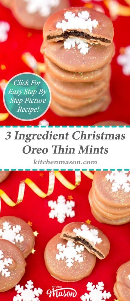 Oreo Thin Mints | 3 Ingredient | Christmas | Homemade | Gift | Chocolate