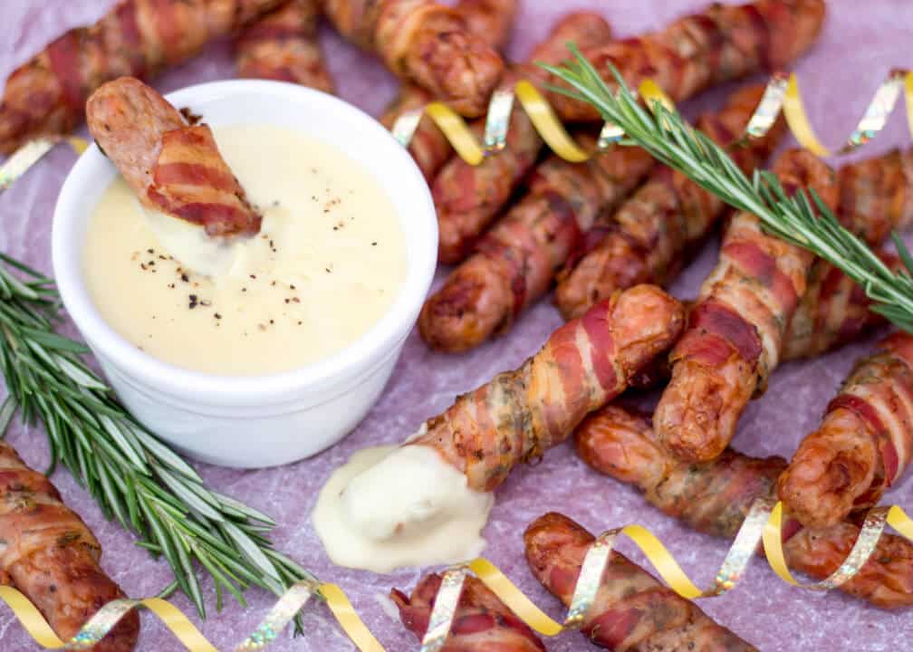 Pigs In Blankets | Best Ever | Christmas | Cheese Dip | Sauce
