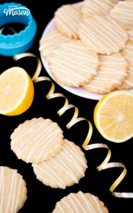 Lemon Cookies | 4 Ingredient | Easy | White Chocolate | Simple