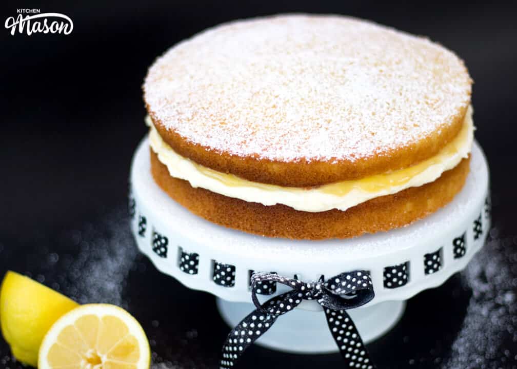 Easy Lemon Cake | Best Ever | Buttercream Frosting | Lemon Curd