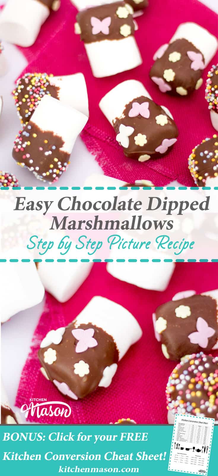 Chocolate Dipped Marshmallows | Easter | No Bake | Homemade Gift