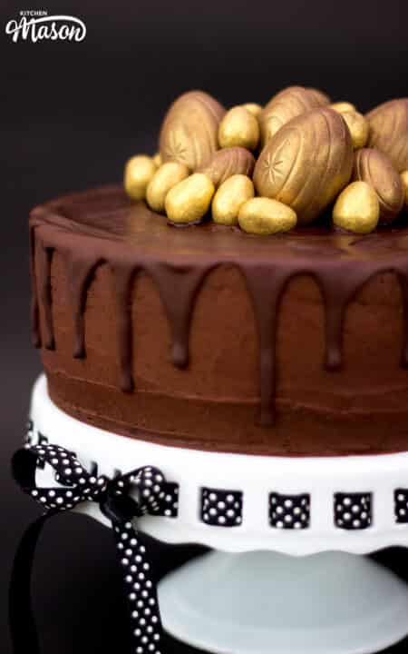 Golden Egg Drip Cake | Easter | Chocolate Cake | Creme Egg | Best
