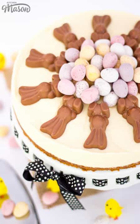 Chocolate Easter Cheesecake | No Bake | Mini Egg | White Chocolate