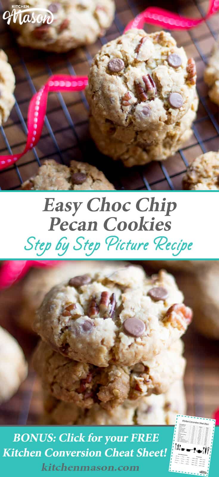 Easy Cookie Recipes | Chocolate Chip Cookie | Choc Chip Pecan Cookies
