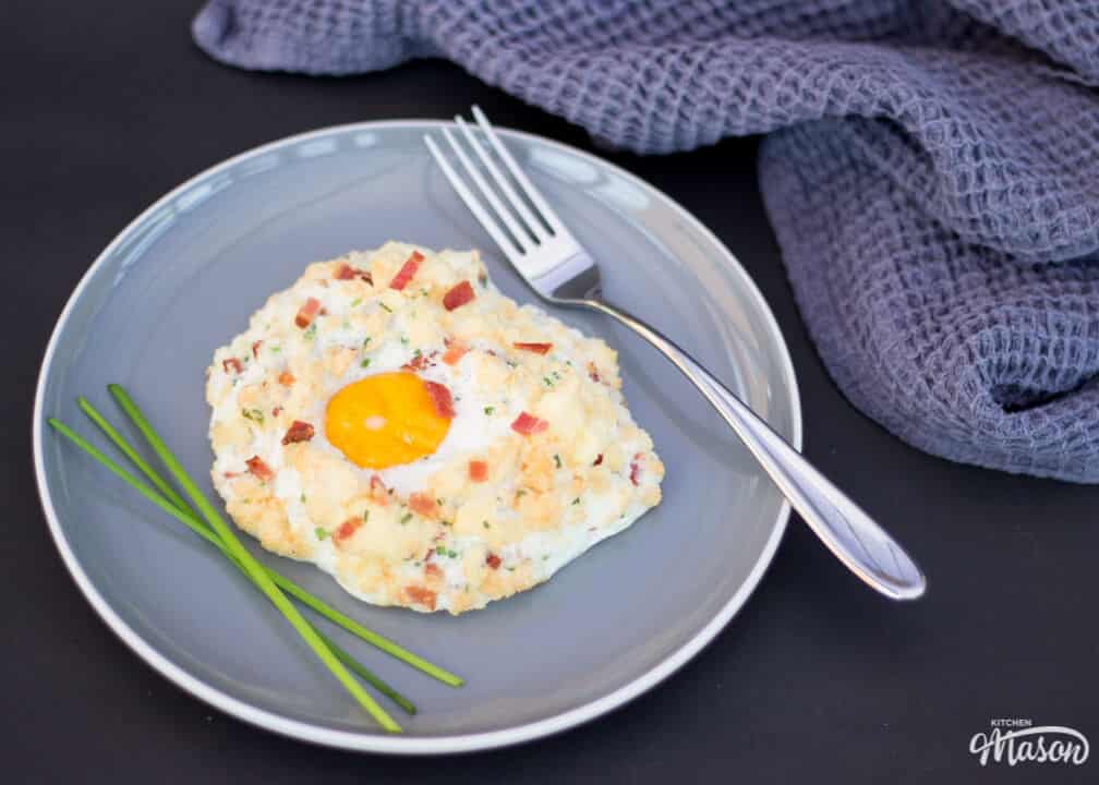 Easy Breakfast Recipes | Eggs In Clouds Recipe | Bacon Recipes