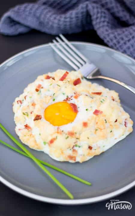 Easy Breakfast Recipes | Eggs In Clouds Recipe | Bacon Recipes