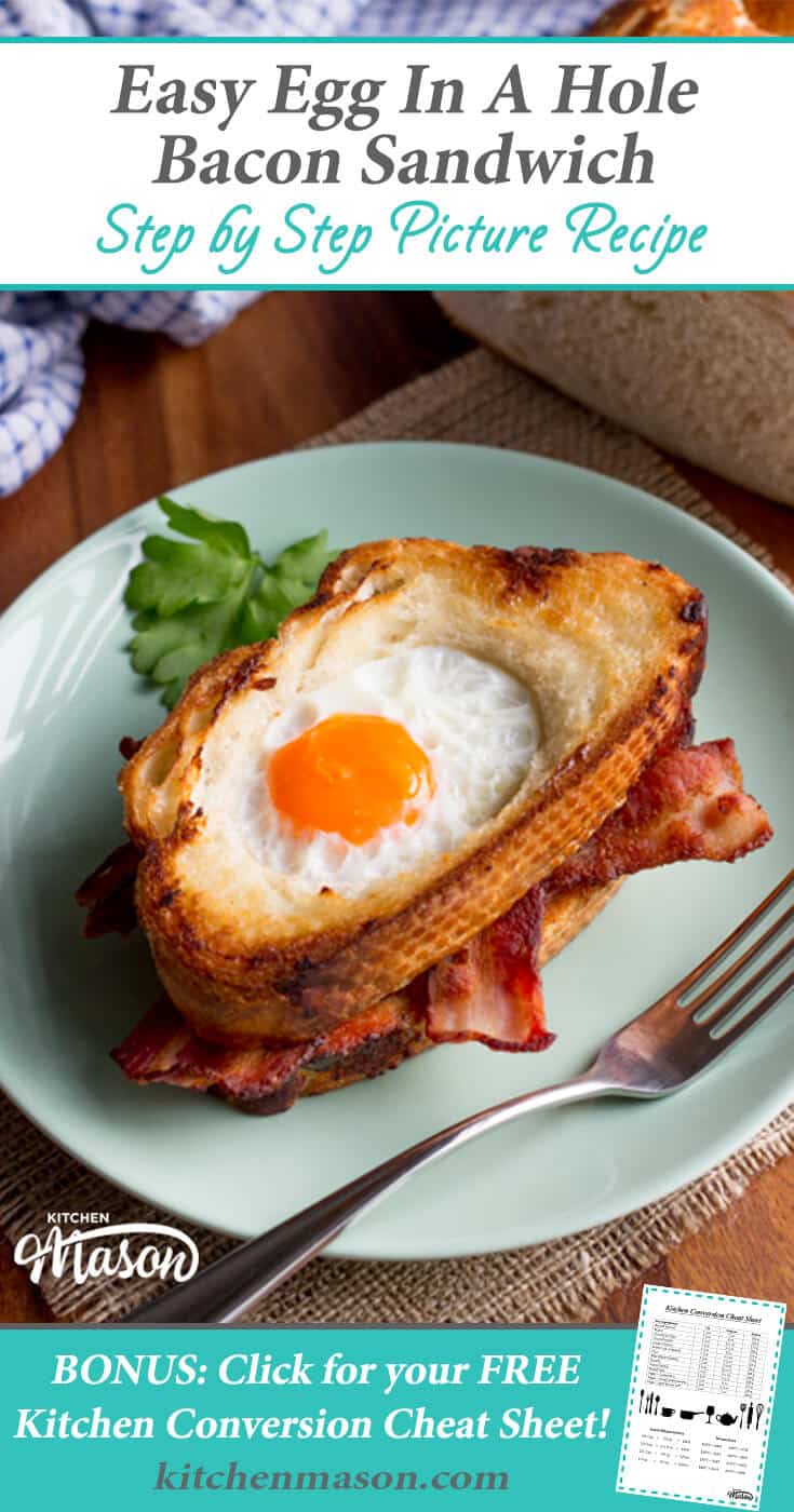 Easy Breakfast Recipes | Egg In A Hole Recipe | Easy Bacon Recipes